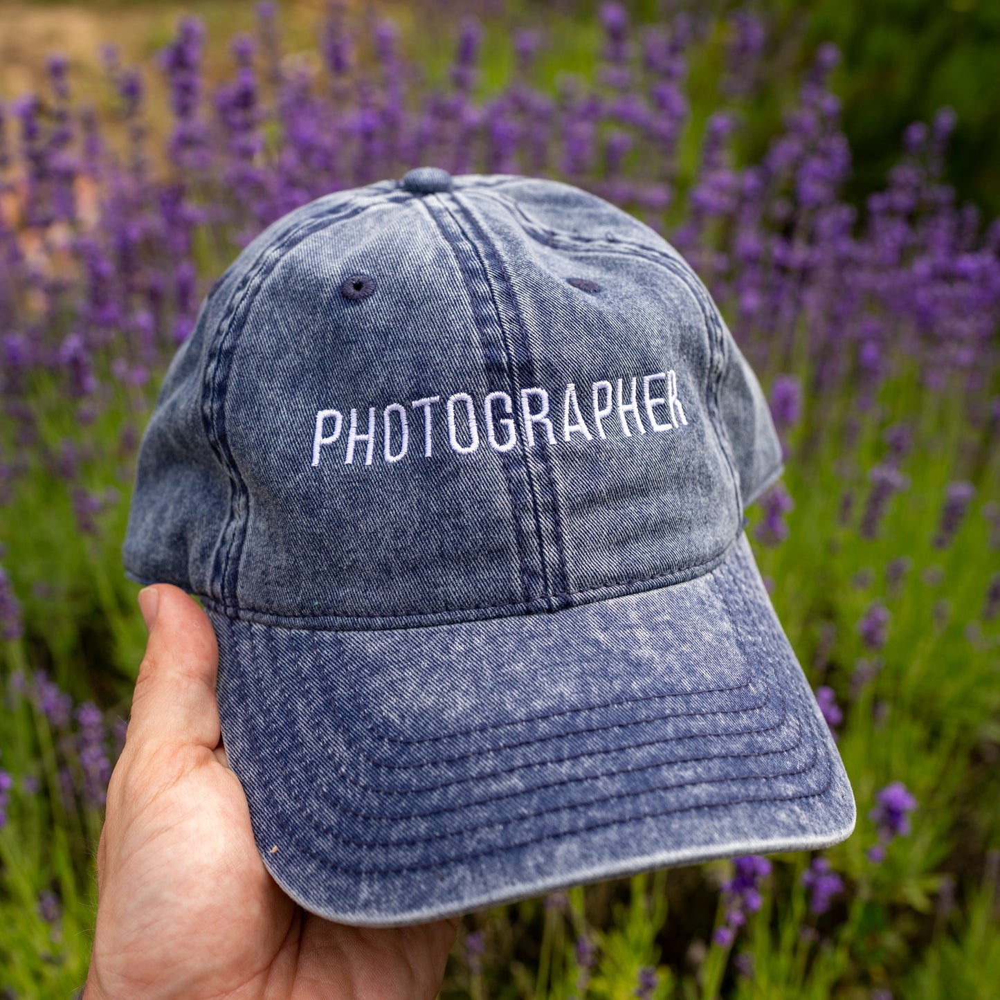 Photographer Cap | Vintage Embroidered Dad Hat