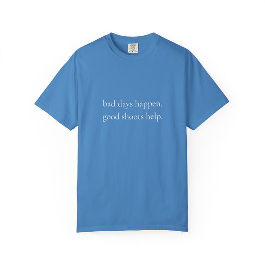 Good Shoots Help T-Shirt | Minimal Photography Tee