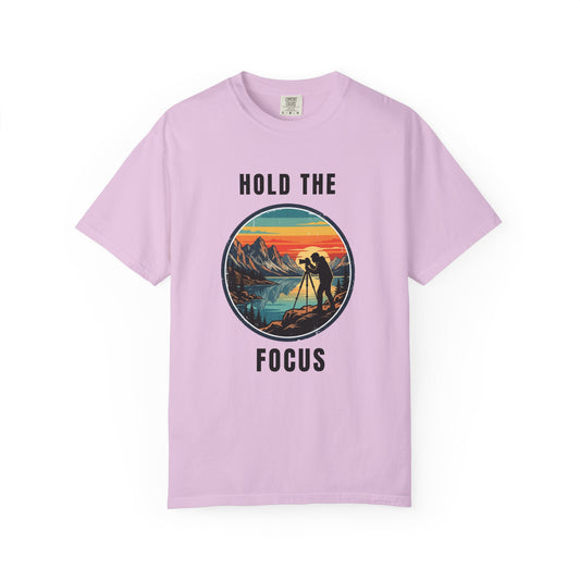 Hold The Focus Shirt | Photographer Landscape T-Shirt