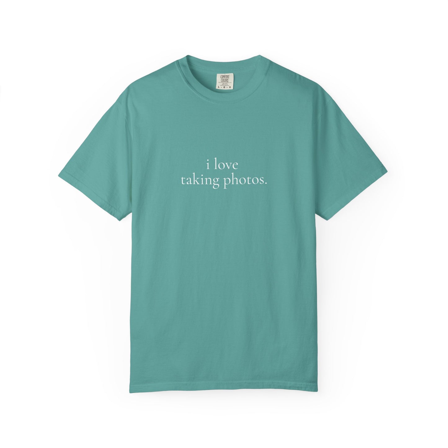 I Love Taking Photos Shirt | Minimal Photography T-Shirt