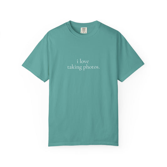 I Love Taking Photos Shirt | Minimal Photography T-Shirt