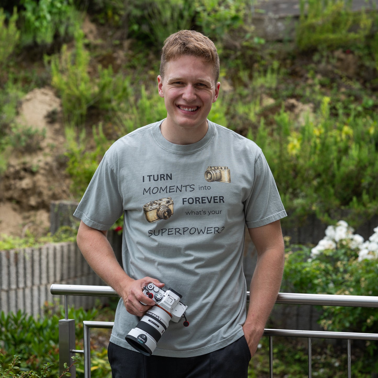 I Turn Moments Into Forever Shirt | Photographer T-Shirt