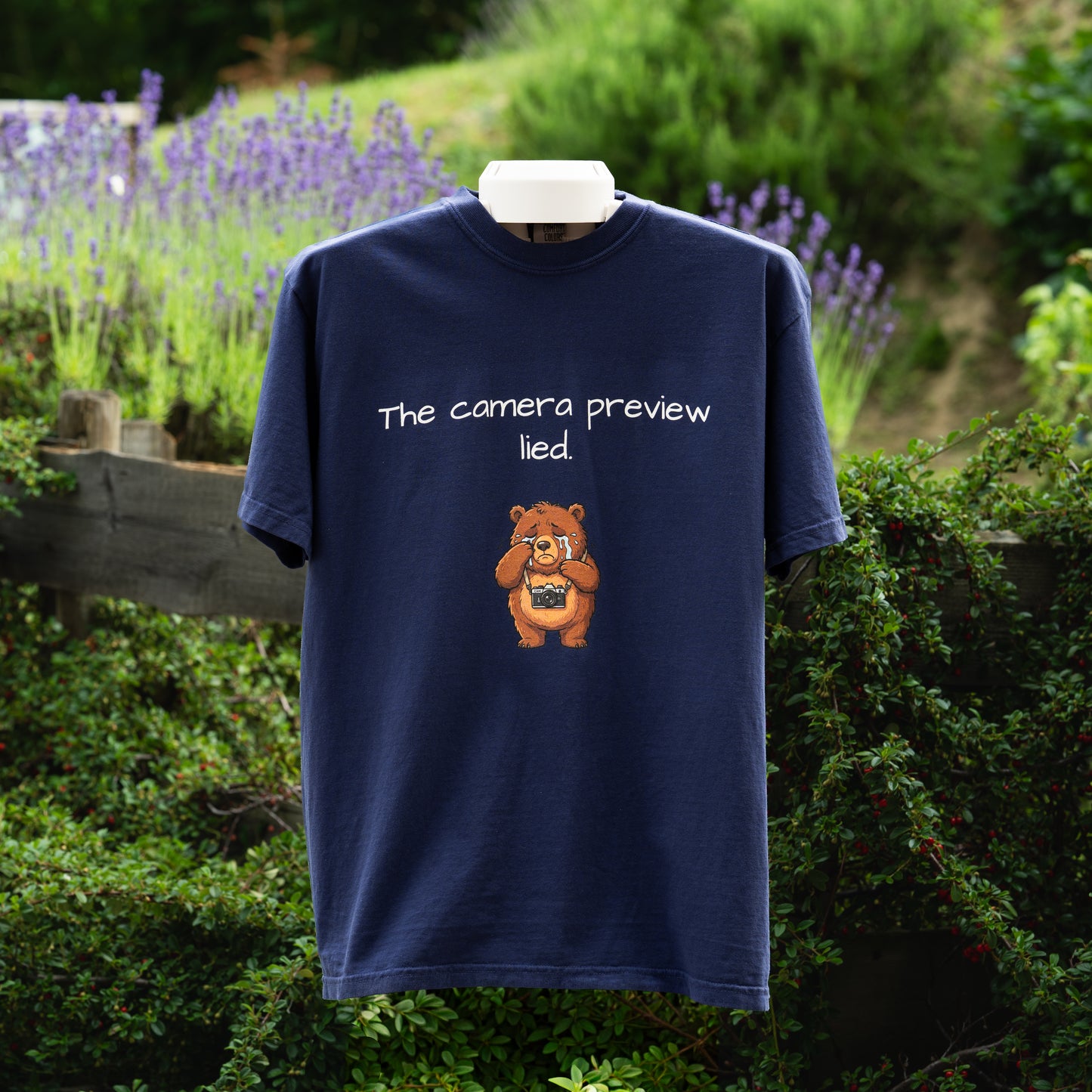 The Camera Preview Lied Shirt | Funny Photography Tee