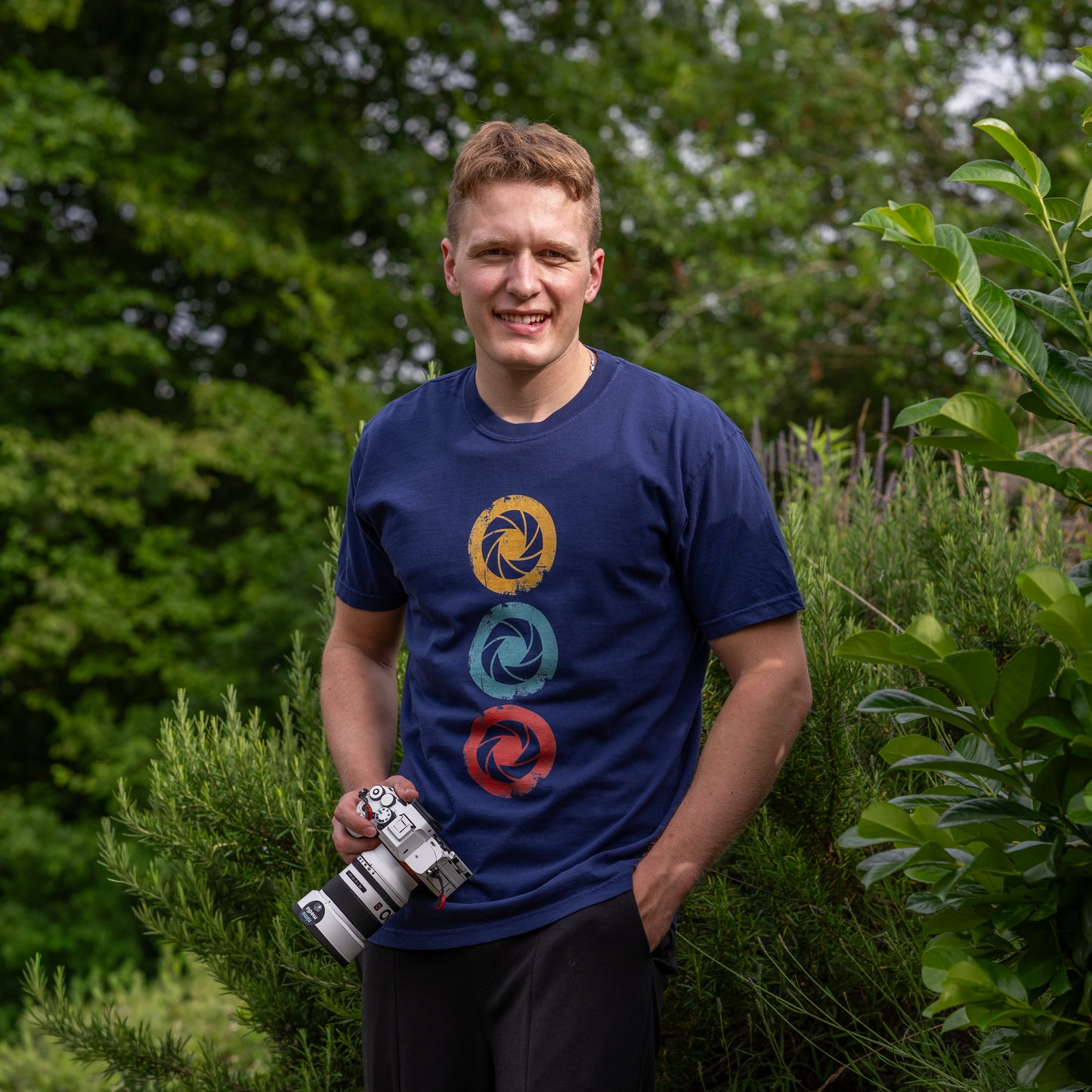 Camera Aperture T-Shirt | Retro Photography Graphic Tee