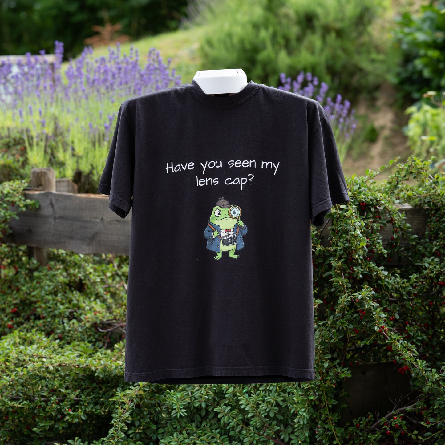 Have You Seen My Lens Cap Frog Shirt | Funny Photography Tee