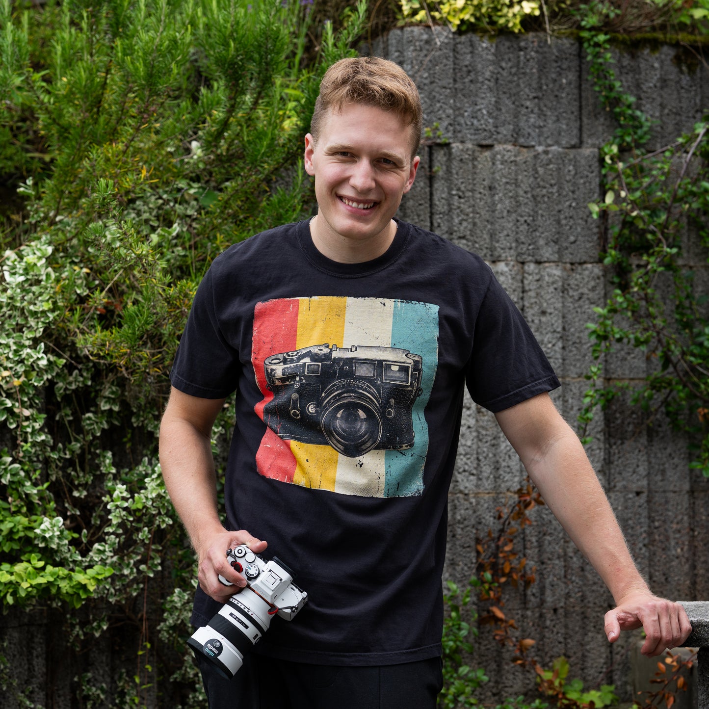Retro Camera T-Shirt | Vintage Photography Graphic Tee