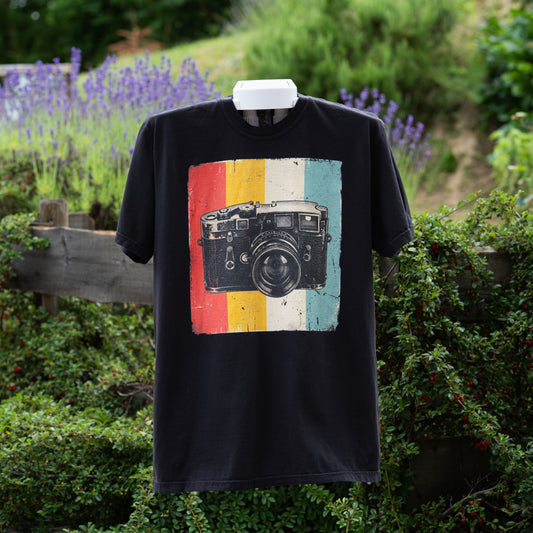 Retro Camera T-Shirt | Vintage Photography Graphic Tee