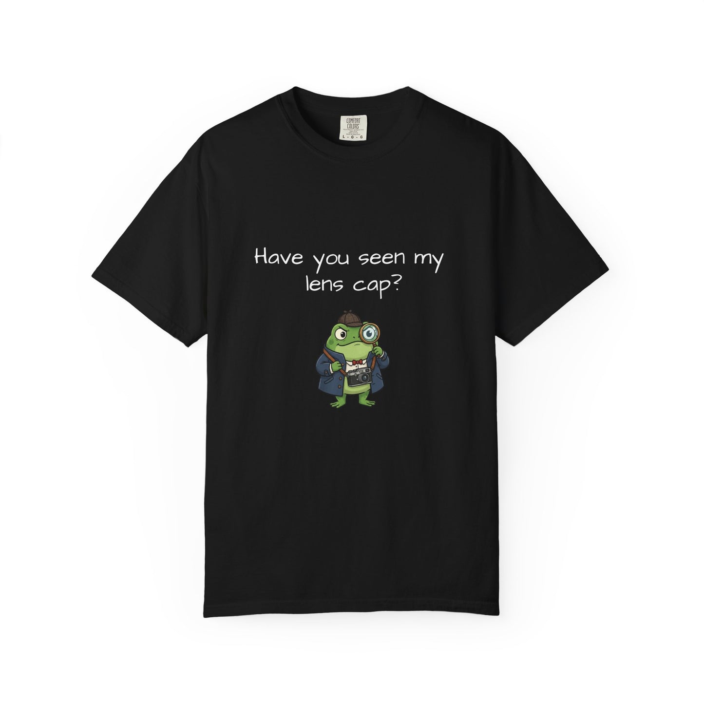 Have You Seen My Lens Cap Frog Shirt | Funny Photography Tee