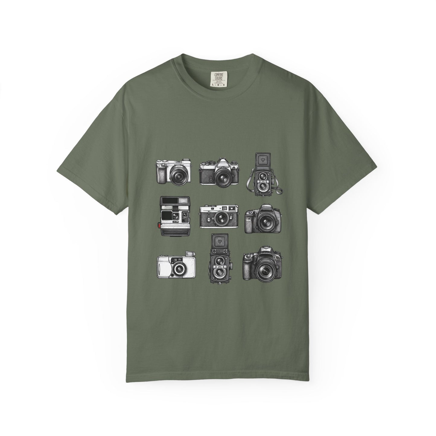 Vintage Cameras T-Shirt | Retro Photography Graphic Tee