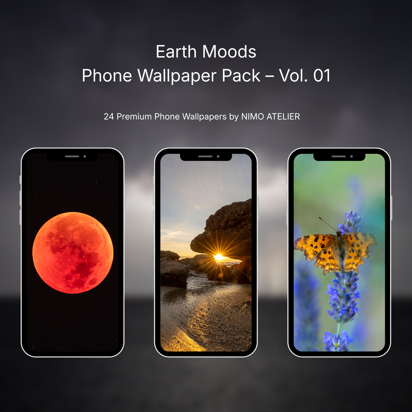 Earth Moods – Phone Wallpaper Pack (Vol. 01)